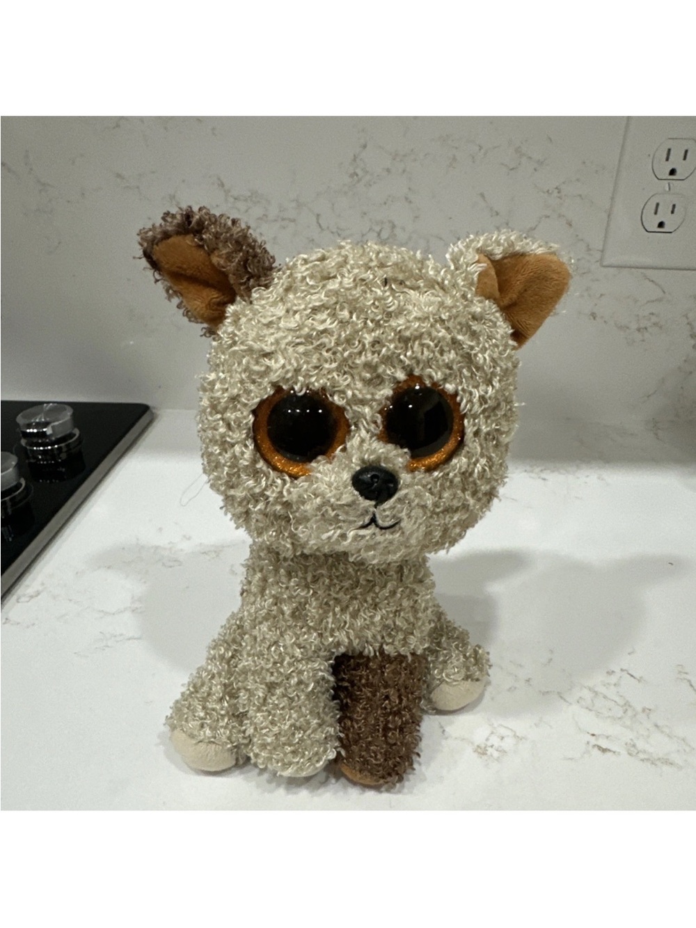 Ty Beanie Boos ROOTBEER the Dog (Medium Size Buddy Plush)(9 Inch)